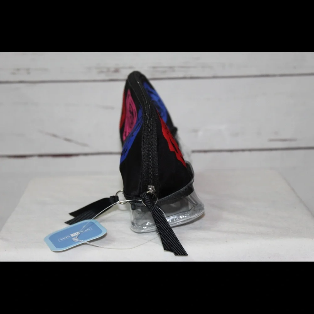 2 Nine To Nine Floral Double Organizer Zip Bag